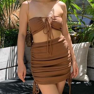 luna b. brown matching set